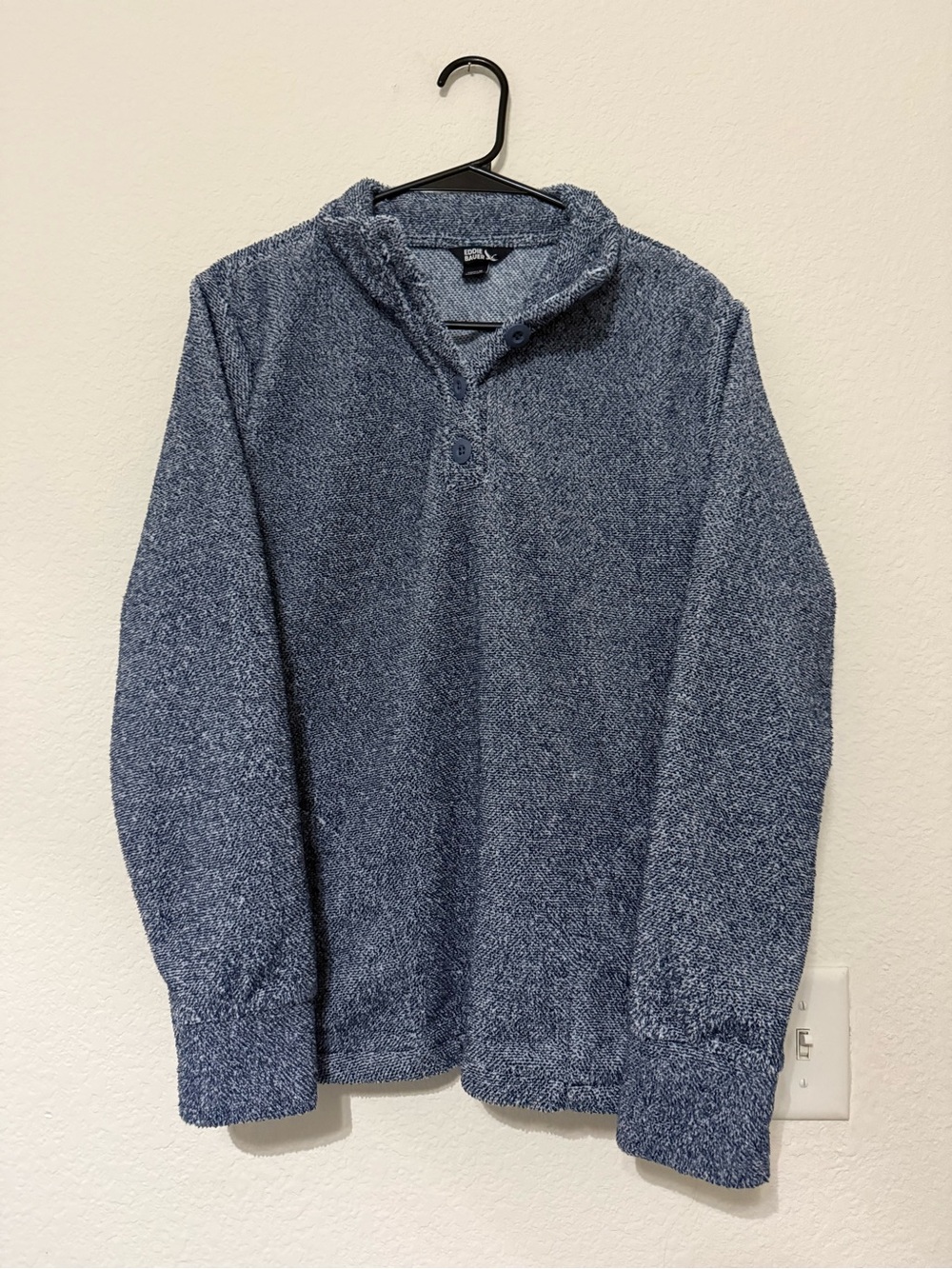 Eddie Bauer Heathered Blue Sweater